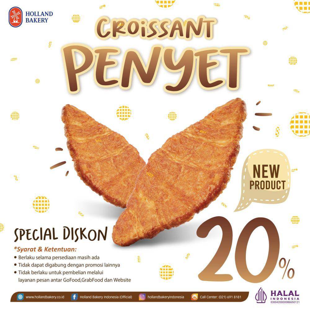 Promo Holland Bakery (instagram.com/hollandbakeryindonesia)