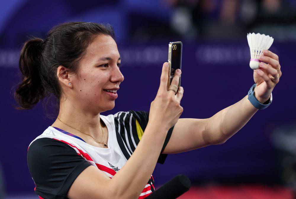 Lianne Tan, atlet bulu tangkis Belgia keturunan Indonesia di Olimpiade Paris 2024 (twitter.com/bwfmedia)