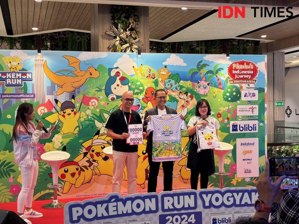 Pokemon Run 2024 Hadir di Jogja Membawa Kegembiraan di Ajang Fun Run