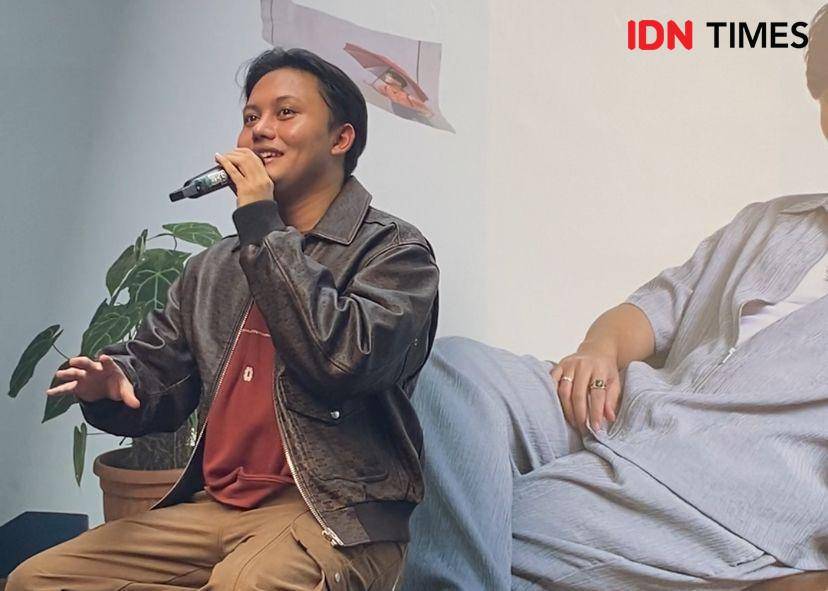 press conference tur konser "Perjalanan 10 Tahun Rizky Febian” di Mampang, Jakarta, Kamis (1/8/2024) (dok. IDN Times/Rani Asnurida)