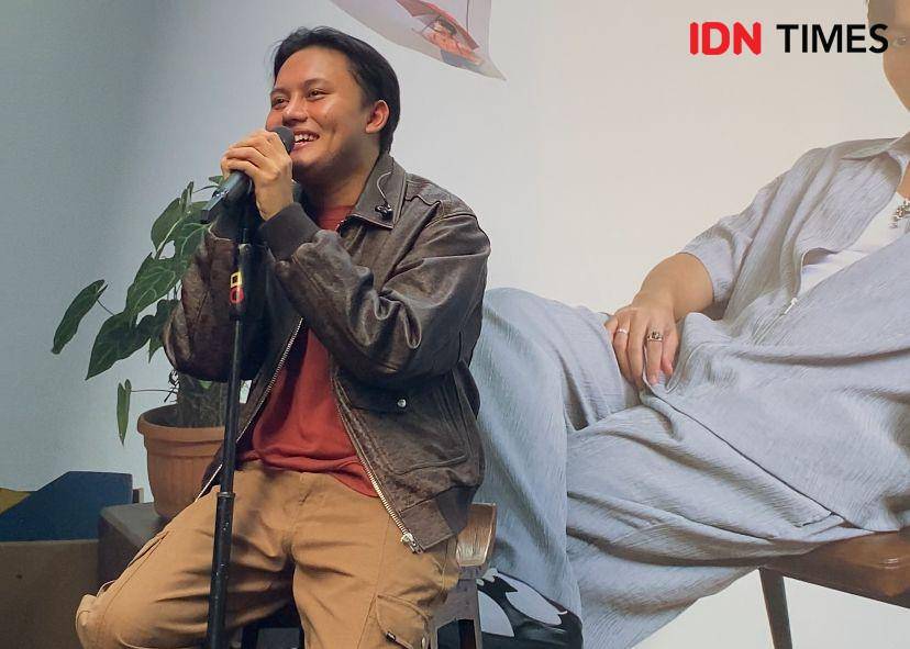 press conference tur konser "Perjalanan 10 Tahun Rizky Febian” di Mampang, Jakarta, Kamis (1/8/2024) (dok. IDN Times/Rani Asnurida)
