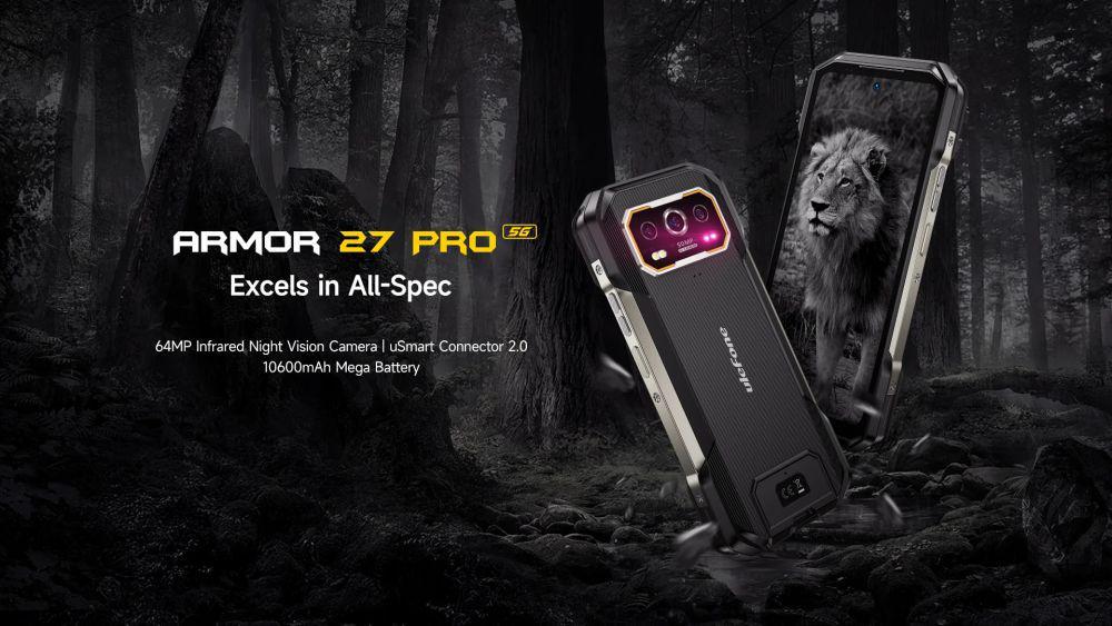 Ulefone Armor 27 Pro 5G, HP Badak dengan Proteksi IP68/IP69K