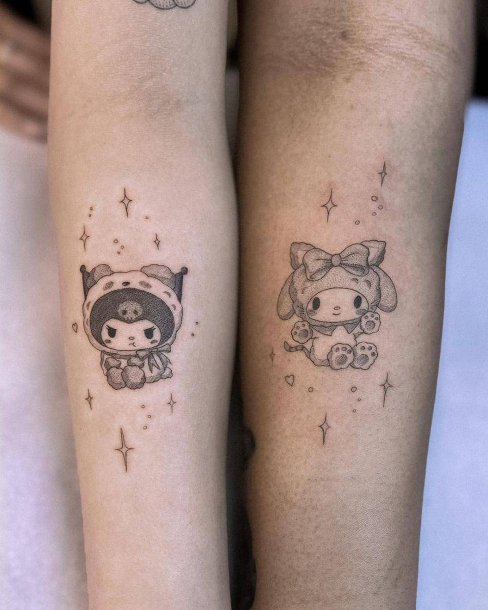 potret tato gambar Kuromi (reddit.com/user/Purple_Palms)