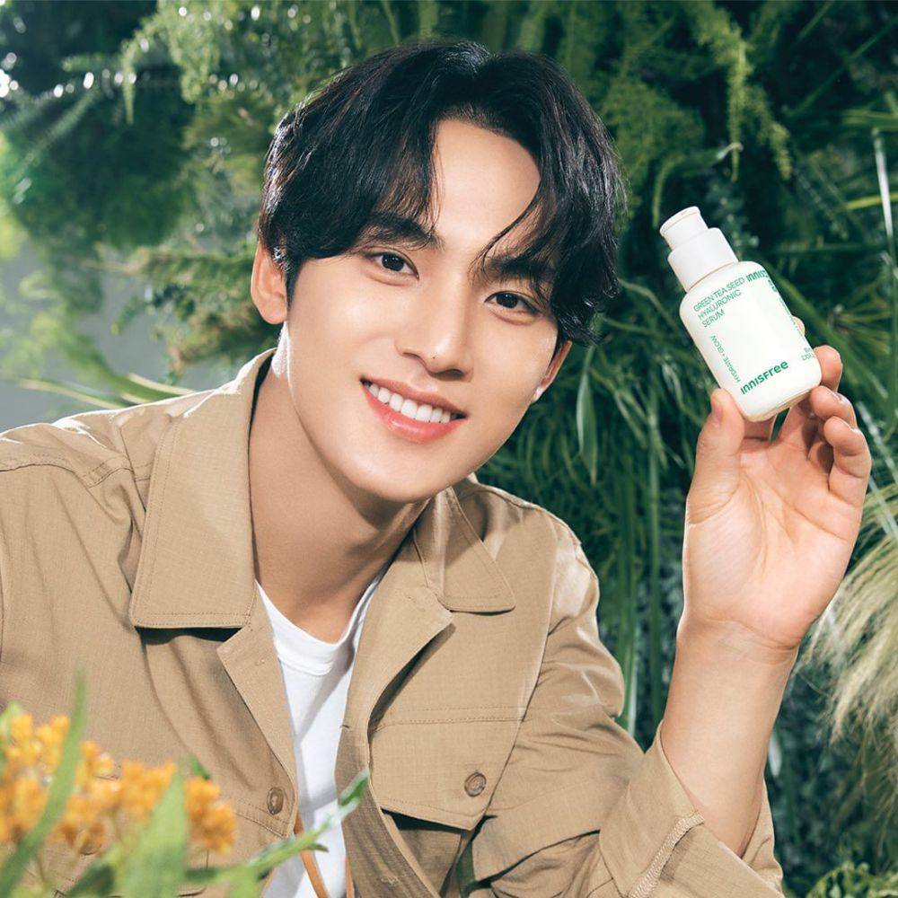 potret Mingyu SEVENTEEN (instagram.com/innisfreeofficial)