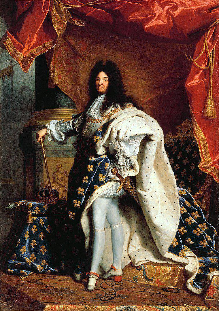 Louis XIV (commons.wikimedia.org/Hyacinthe Rigaud )