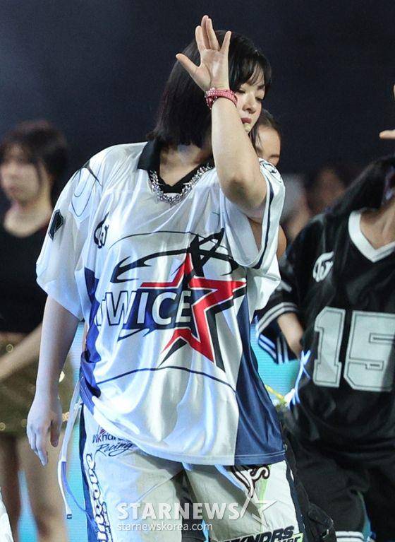 potret Jeongyeon TWICE di Coupang Play Series 2024 (dok. STARNEWS)
