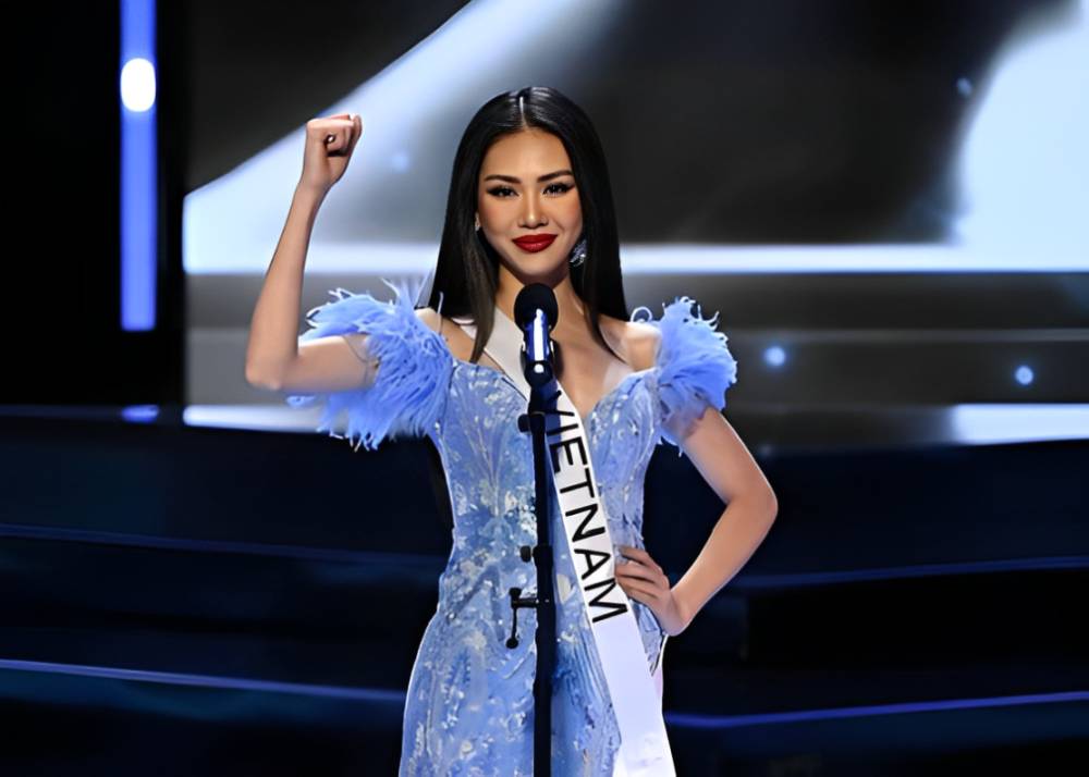 Potret Quynh Hoa Bui, Miss Universe Vietnam 2023 Saat Berkompetisi di Miss Universe 2023 (Instagram.com/missuniversevietnam.official)