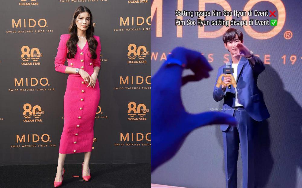 8 Momen Sabrina Chairunnisa Bertemu Kim Soo Hyun, Dapat Love Sign