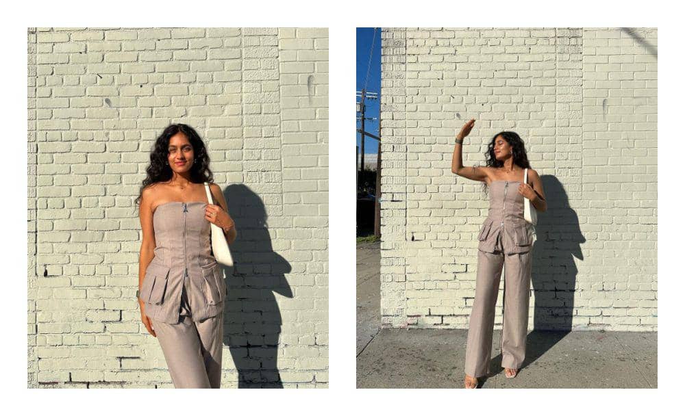 ide outfit one set ala Radhi Devlukia (instagram.com/radhidevlukia)