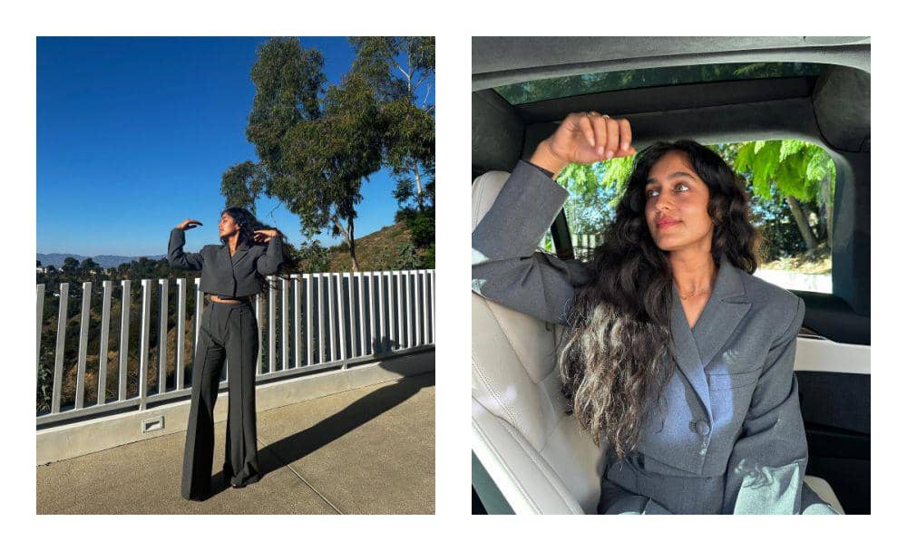 ide outfit one set ala Radhi Devlukia (instagram.com/radhidevlukia)