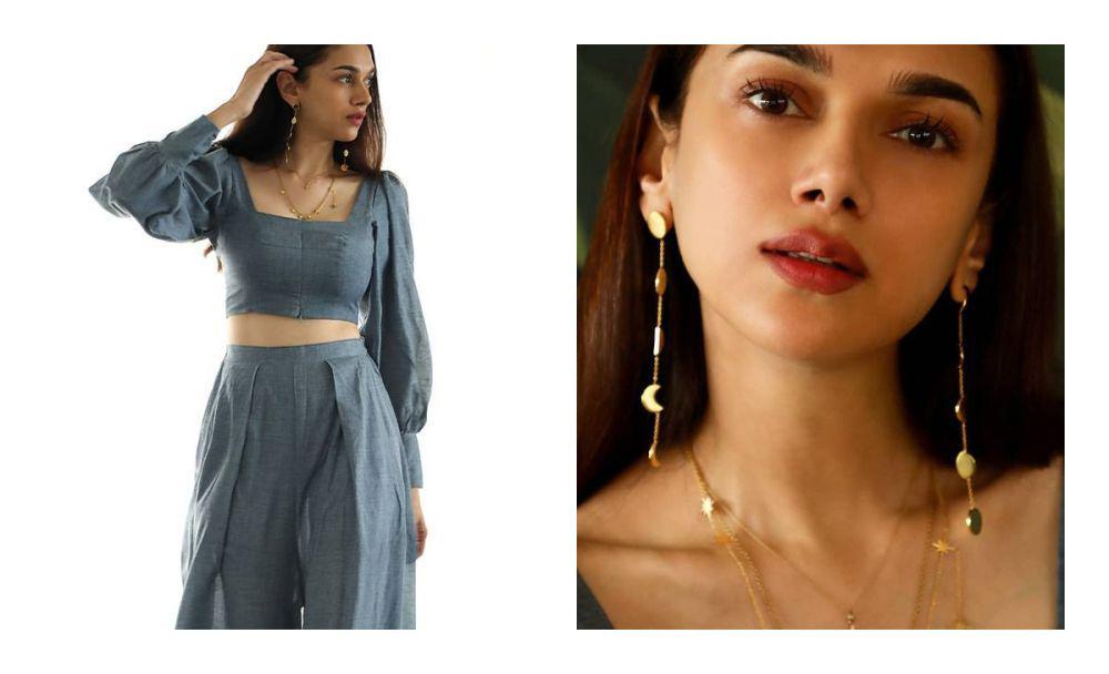 ide outfit oversize ala Aditi Rao Hydari (instagram.com/aditiraohydari)