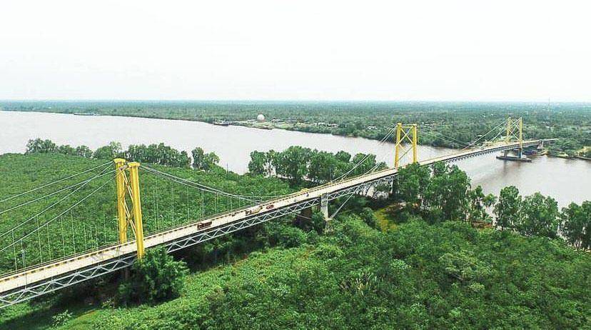 potret Jembatan Barito (instagram.com/kaltimku.id)
