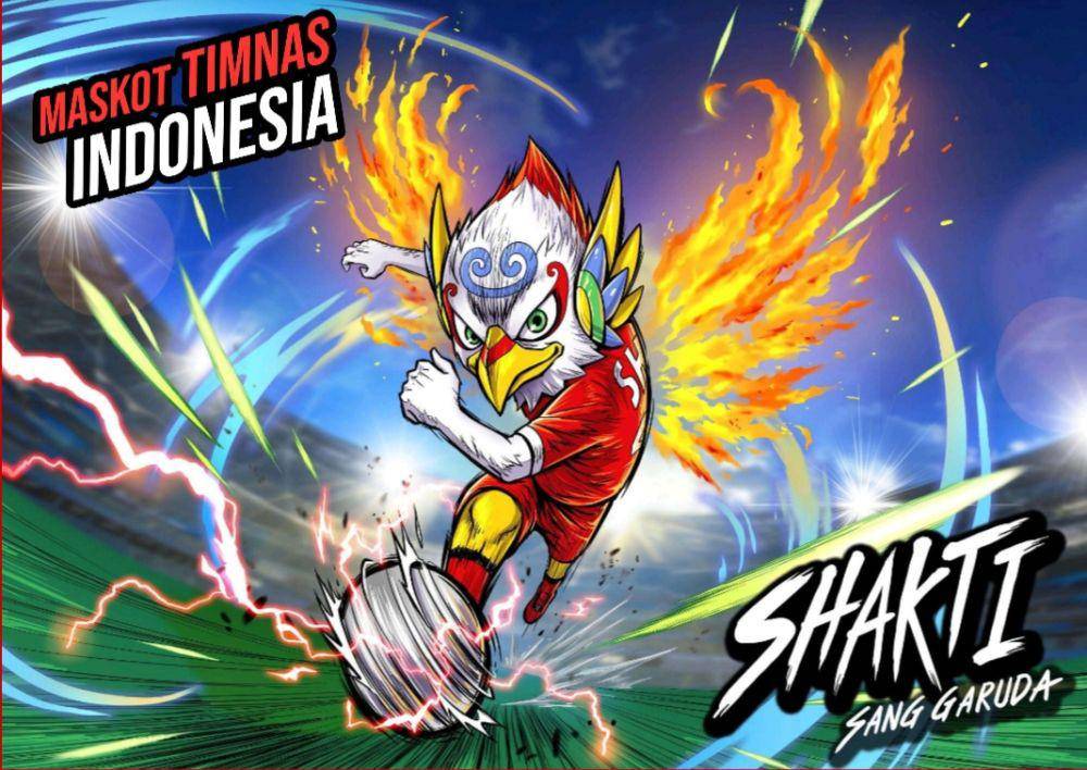 Shakti, maskot baru Timnas Indonesia. (pssi.org)