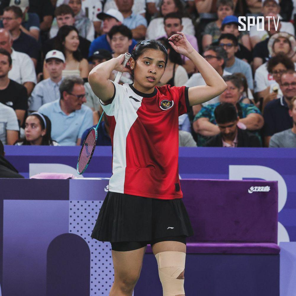 Gregoria Mariska Olimpiade Paris 2024 (instagram.com/sportv.indonesia)