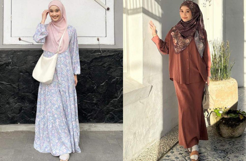 10 Gaya Hijab Feminin ala Ravira Naila Khansa, Cocok buat Muslimah!