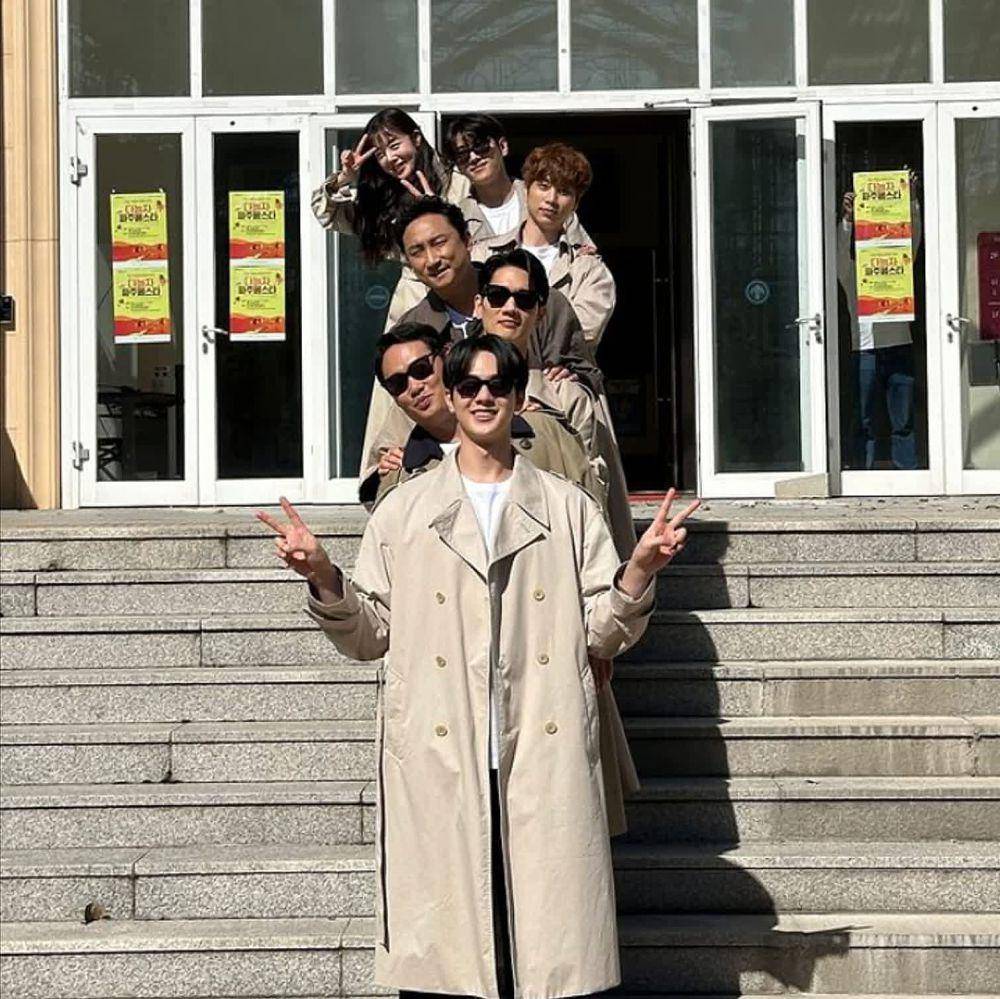 potret syuting terakhir cast My Sweet Mobster (instagram.com/pat8mat)