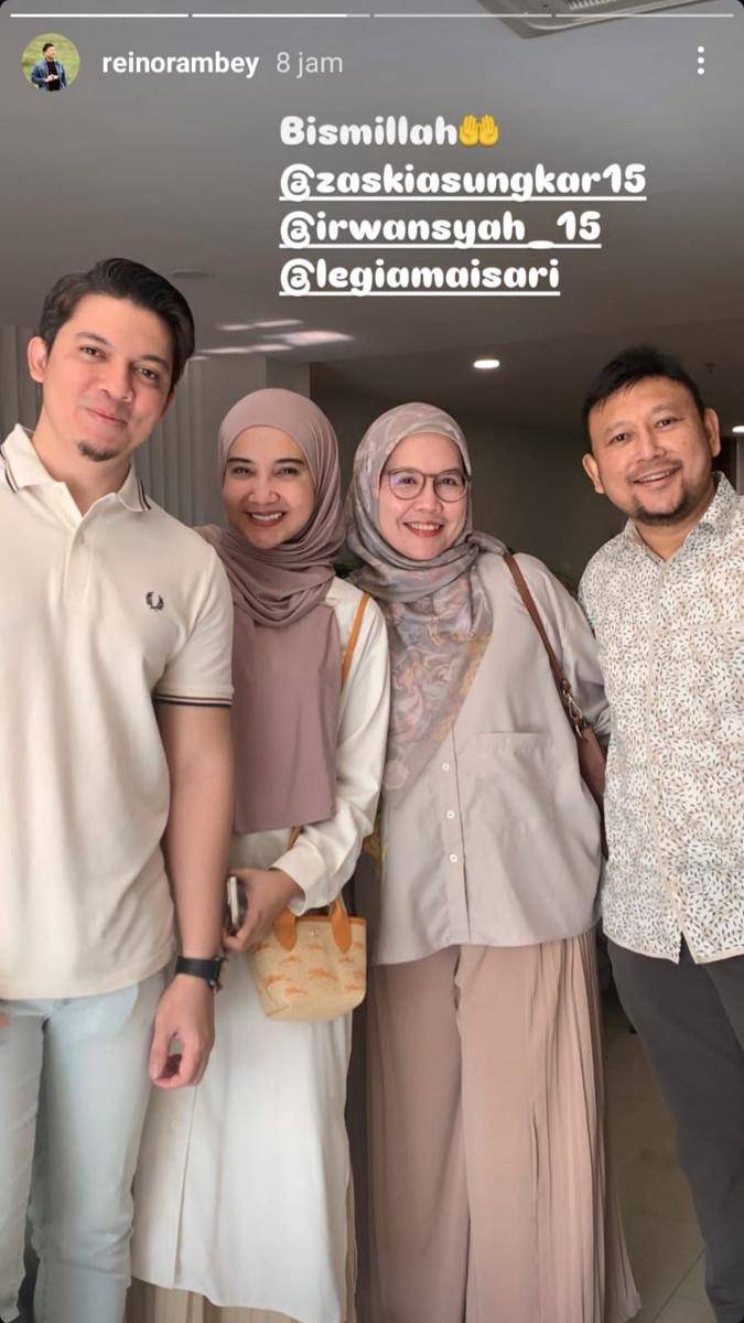 potret Zaskia Sungkar menjalani proses bayi tabung (instagram.com/reinorambey)