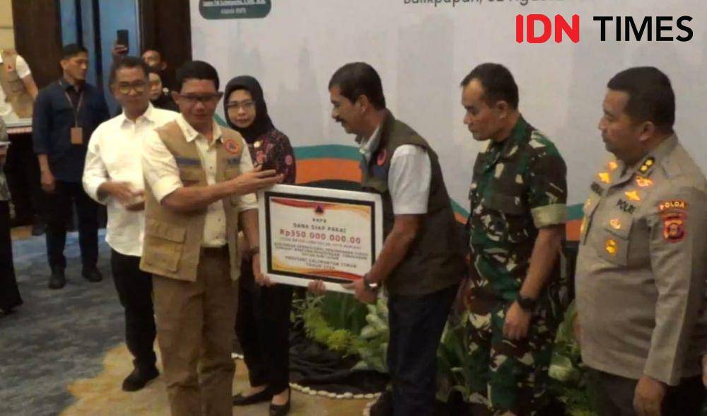 Badan Nasional Penanggulangan Bencana (BNPB) mencatat adanya 9.148 titik panas di Kalimantan Timur (Kaltim), Jumat (2/8/2024). (IDN Times/Hilmansyah)