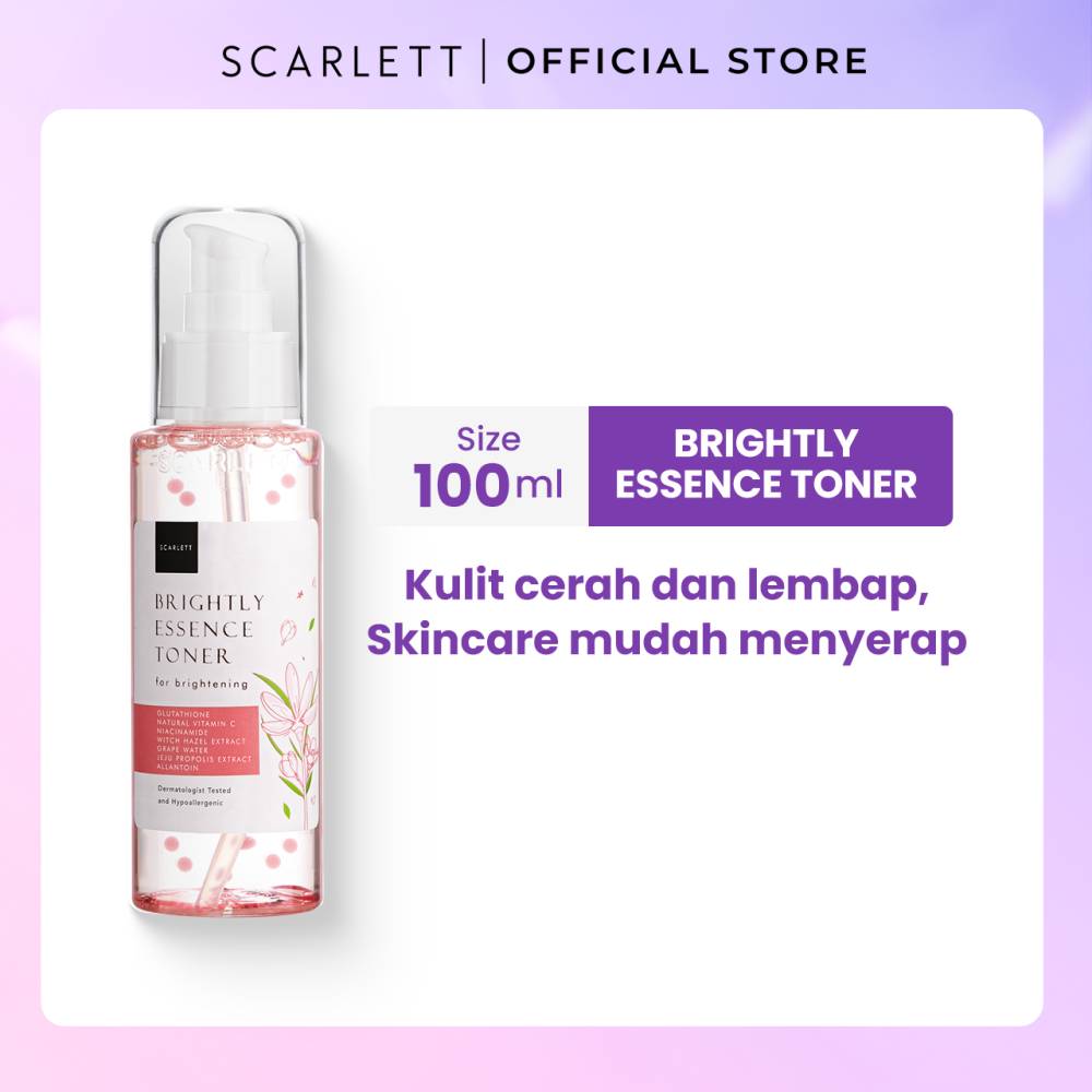Scarlett Whitening Brightly Essence Toner for Brightening (scarlettwhitening.com)