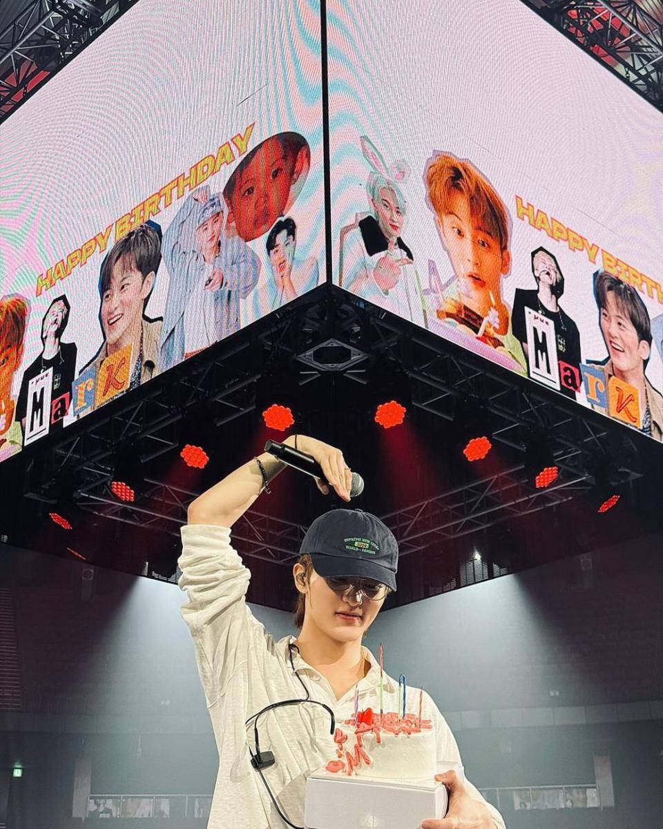 potret ulang tahun Mark NCT (instagram.com/nct127)