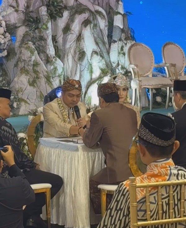 potret akad nikah Ade Govinda (instagram.com/richieismail)