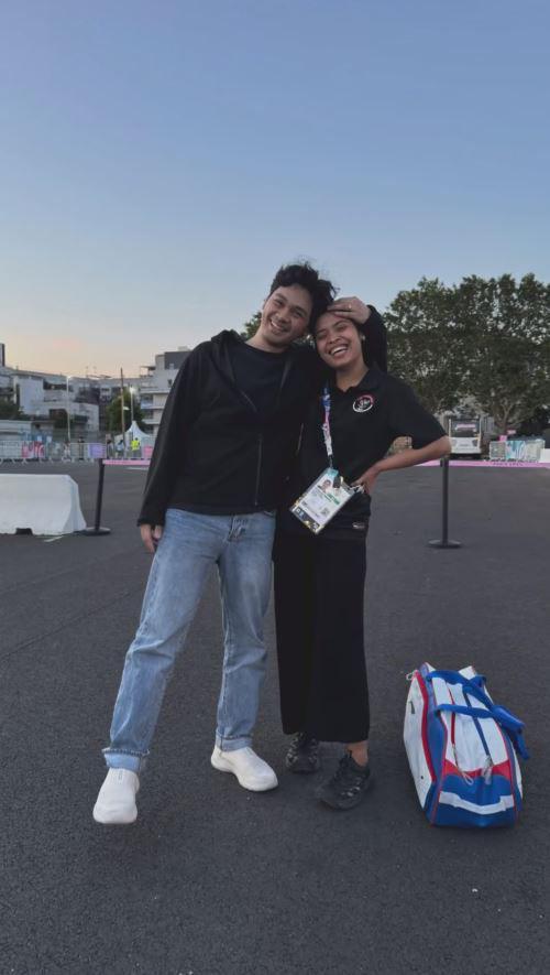 Mikha Angelo dukung Gregoria di Olimpiade Paris (Instagram.com/mikha97)