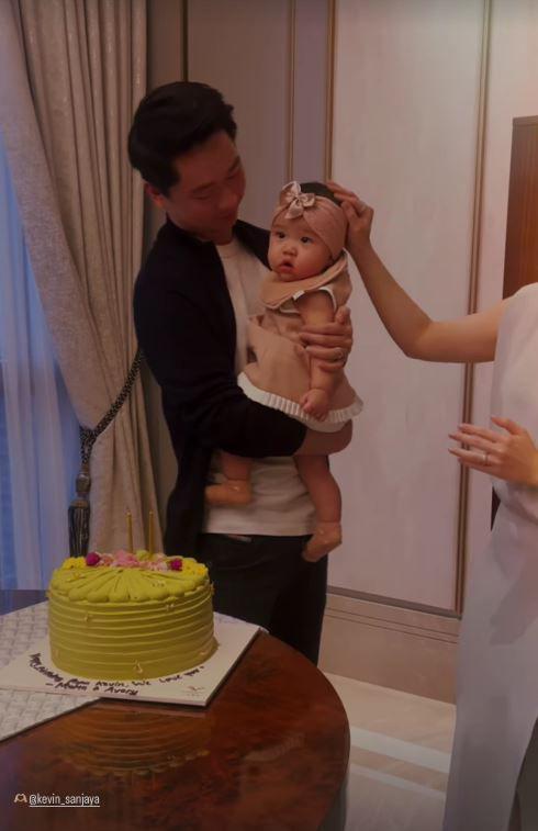 ulang tahun Kevin Sanjaya (Instagram.com/valenciatanoe)