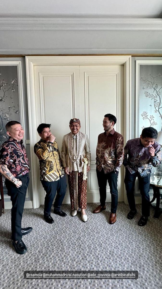 potret akad nikah Ade Govinda (instagram.com/richieismail)