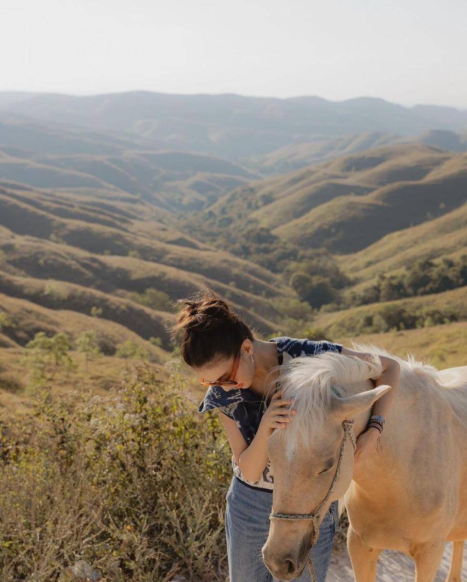 Raline Shah di Pulau Sumba (instagram.com/ralineshah)