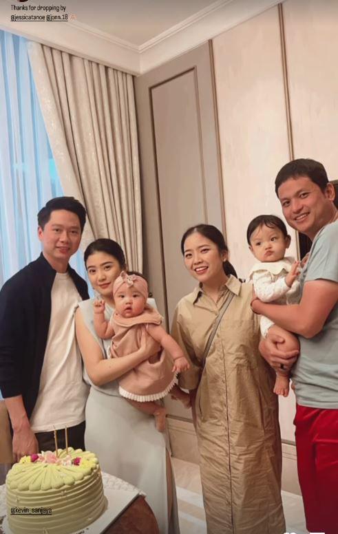 ulang tahun Kevin Sanjaya (Instagram.com/valenciatanoe)