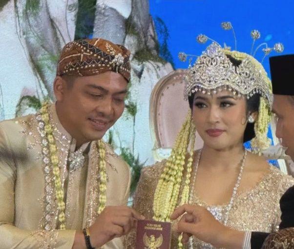 potret akad nikah Ade Govinda (instagram.com/arielbinafsihi)