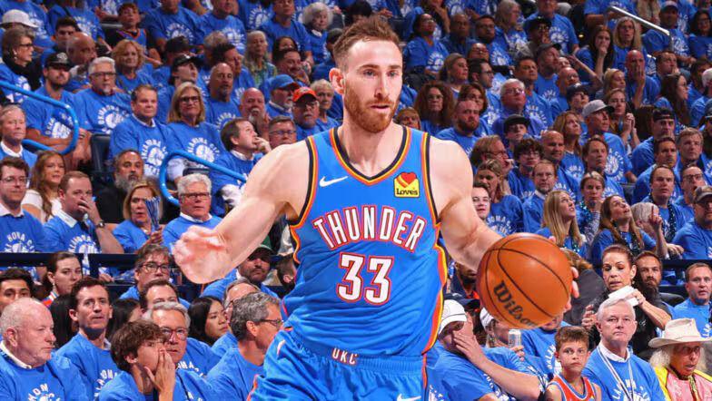 Gordon Hayward saat memperkuat Oklahoma City Thunder. (nba.com)
