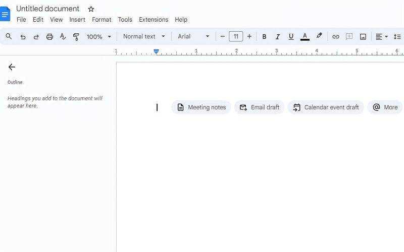 tampilan Google Docs (dok. docs.google.com/document)