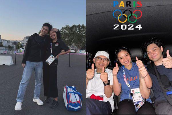 Dukung Kekasih, 7 Potret Mikha Angelo Nonton Olimpiade Paris 2024