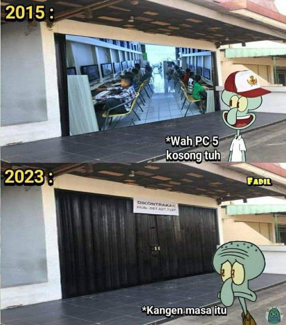 meme kangen masa lalu (instagram.com/lawakscience)