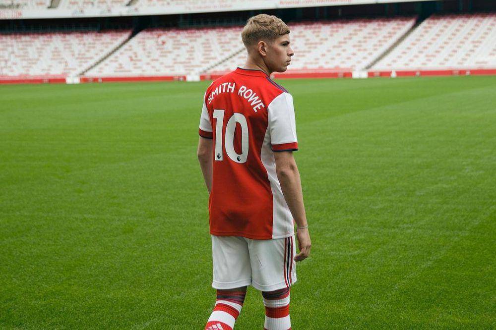 Emile Smith Rowe menggunakan nomor punggung 10 di Arsenal. (instagram.com/esr)