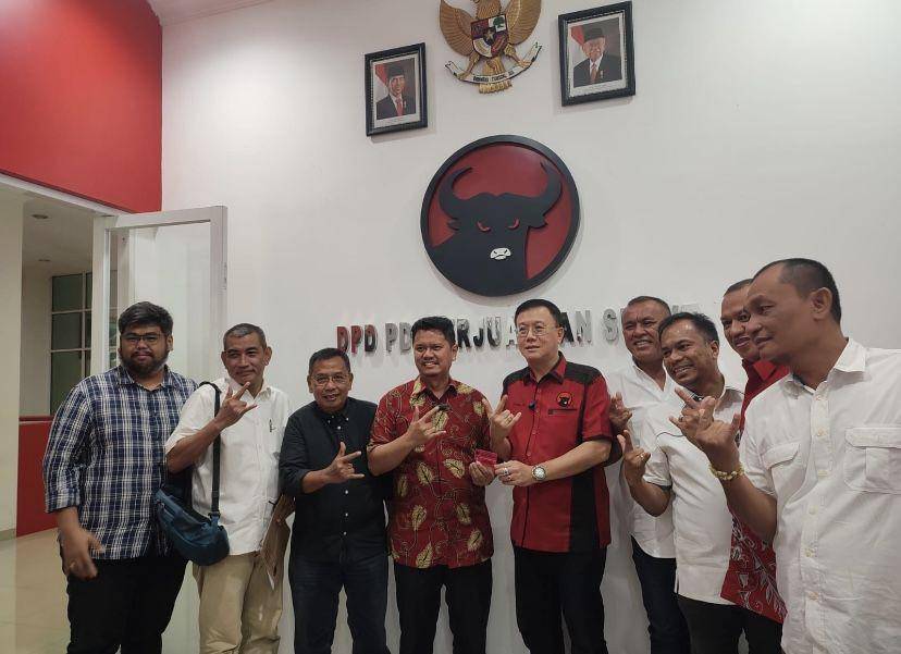 PDIP resmi mengusung Prof Ridha Dharmajaya (Dok. Istimewa)