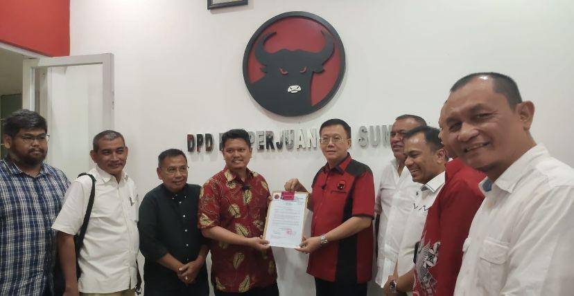 PDIP resmi mengusung Prof Ridha Dharmajaya (Dok. Istimewa)