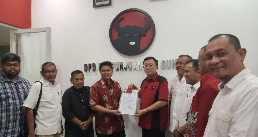 PDIP resmi mengusung Prof Ridha Dharmajaya (Dok. Istimewa)