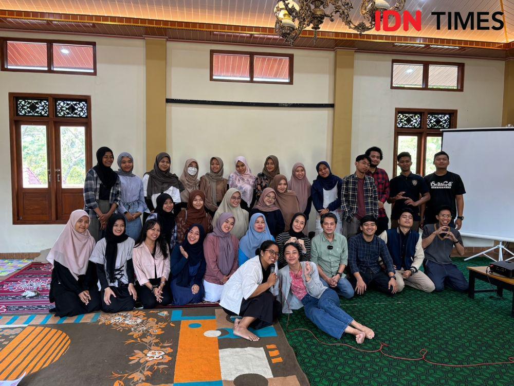 Gerakan Turun ke Sekolah (GTS).  (IDN Times/Herlambang Jati Kusumo)