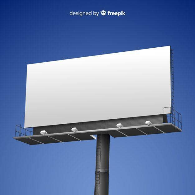 Ilustrasi videotron. (Freepik.com)