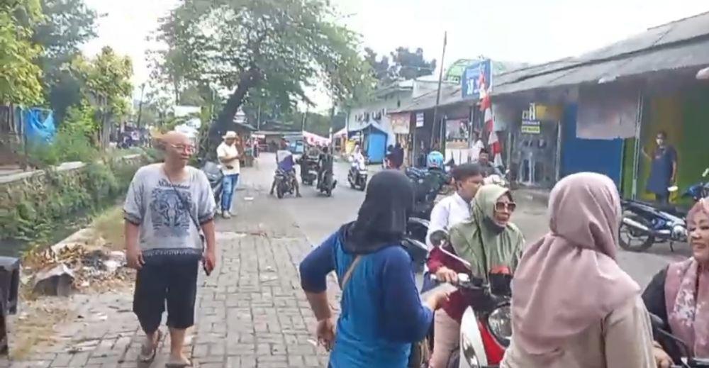 Situasi di tkp anak yang dinarasikan diculik di Jembatan 7 Rawalumbu, Kota Bekasi. (Dok.Polsek Rawalumbu).