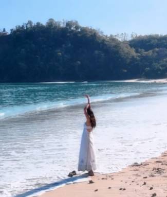 Raline Shah di Pulau Sumba (instagram.com/ralineshah)