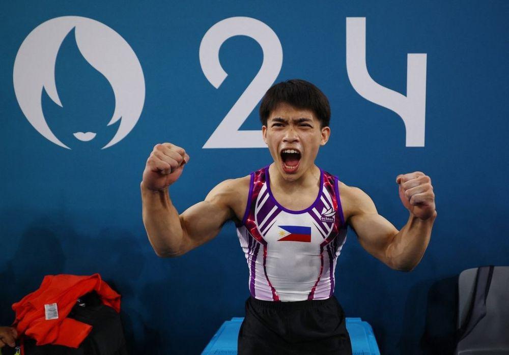 Carlos Edriel Poquiz Yulo, atlet senam Filipina (instagram.com/olympic.ph)