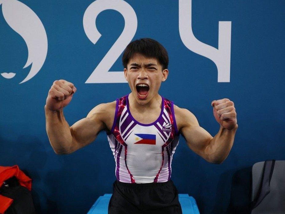 Carlos Edriel Poquiz Yulo, atlet senam Filipina (instagram.com/olympic.ph)