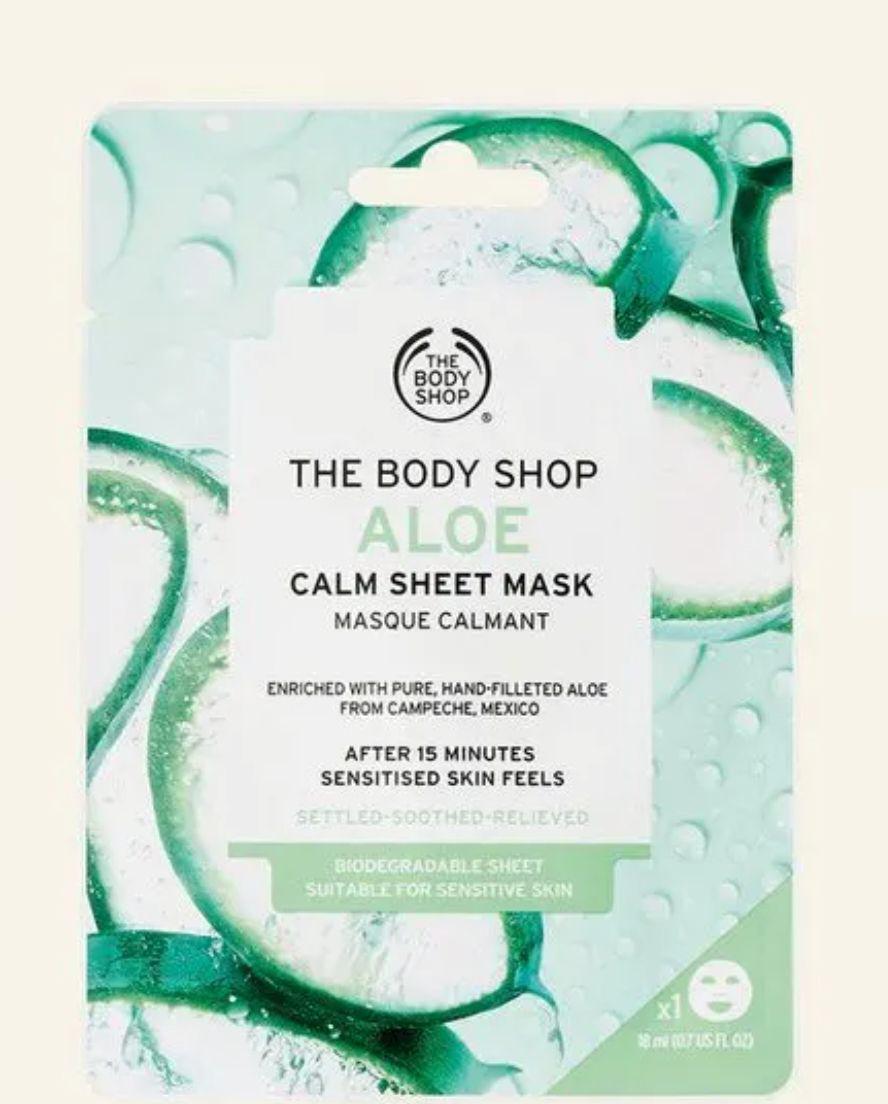 The Body Shop® Aloe Calm Hydration Sheet Mask (thebodyshop.co.id)