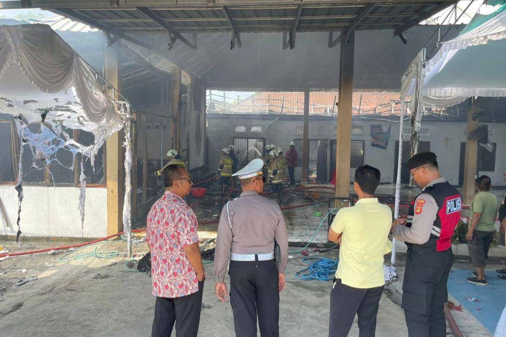 Kebakaran panti asuhan di Dalung (Dok.IDN Times/Polres Badung)