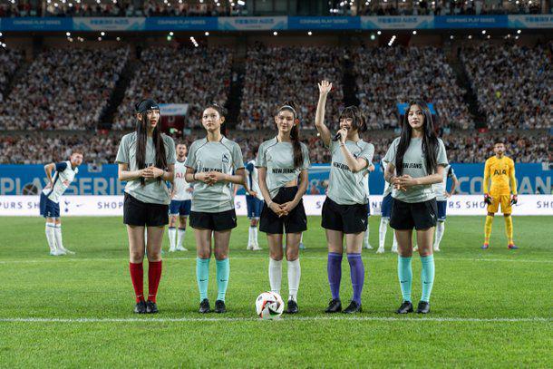 potret NewJeans di Coupang Play Series 2024 (dok. Coupang Play)
