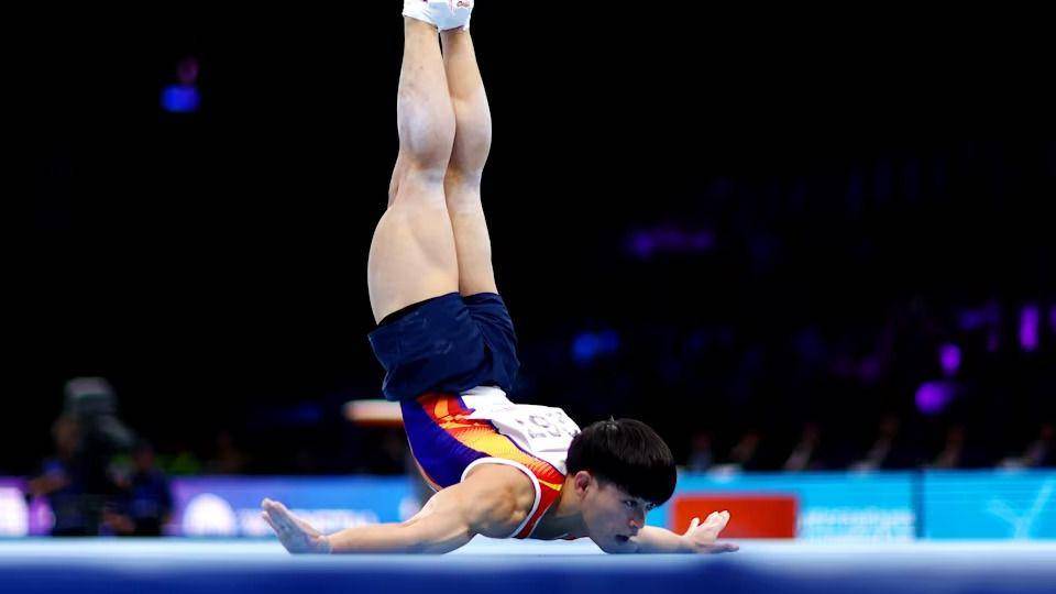 Pesenam Filipina, Carlos Edriel Yulo. (olympics.com).