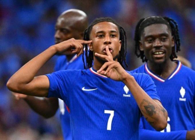 Potret Timnas Prancis di Olimpiade Paris 2024. (X/@FrenchTeam).